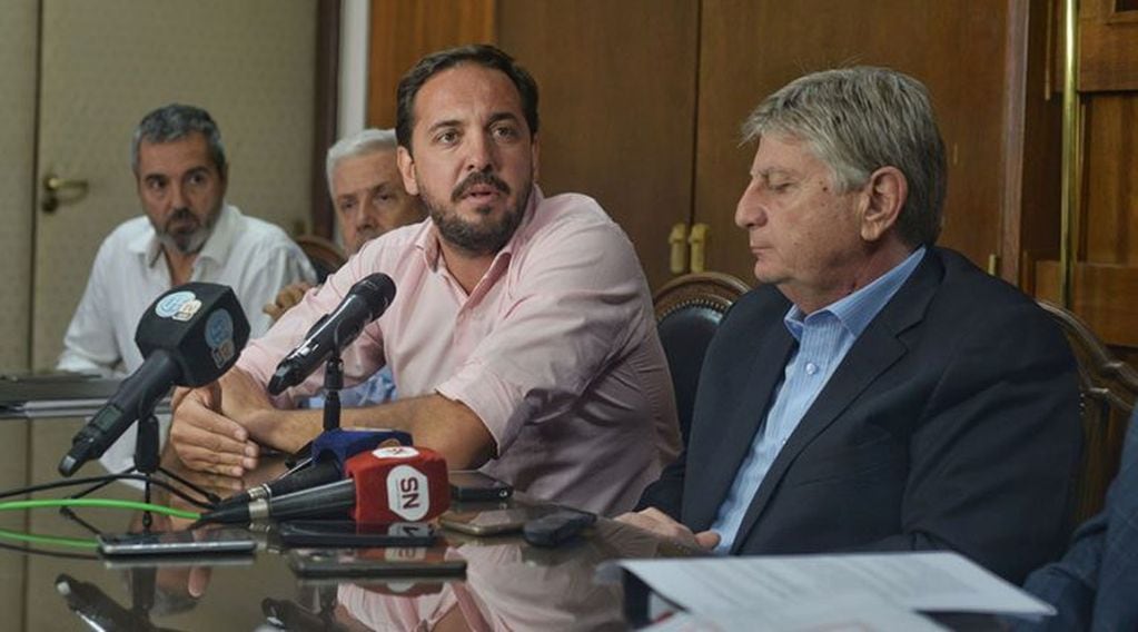 El intendente municipal Luciano di Nápoli destacó el apoyo del gobierno provincial (Vía Santa Rosa).