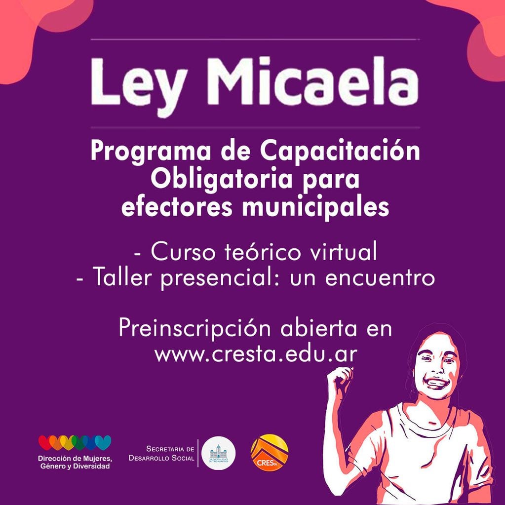 Ley Micaela Tres Arroyos
