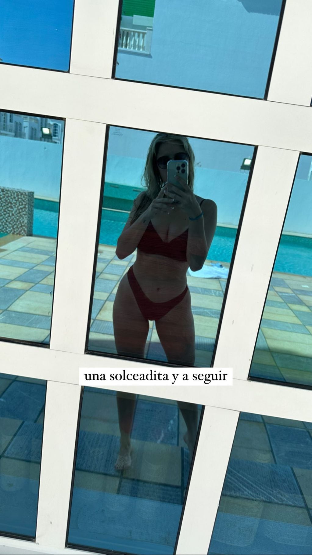 Nati Jota posó en traje de baño e incendió Instagram desde Qatar