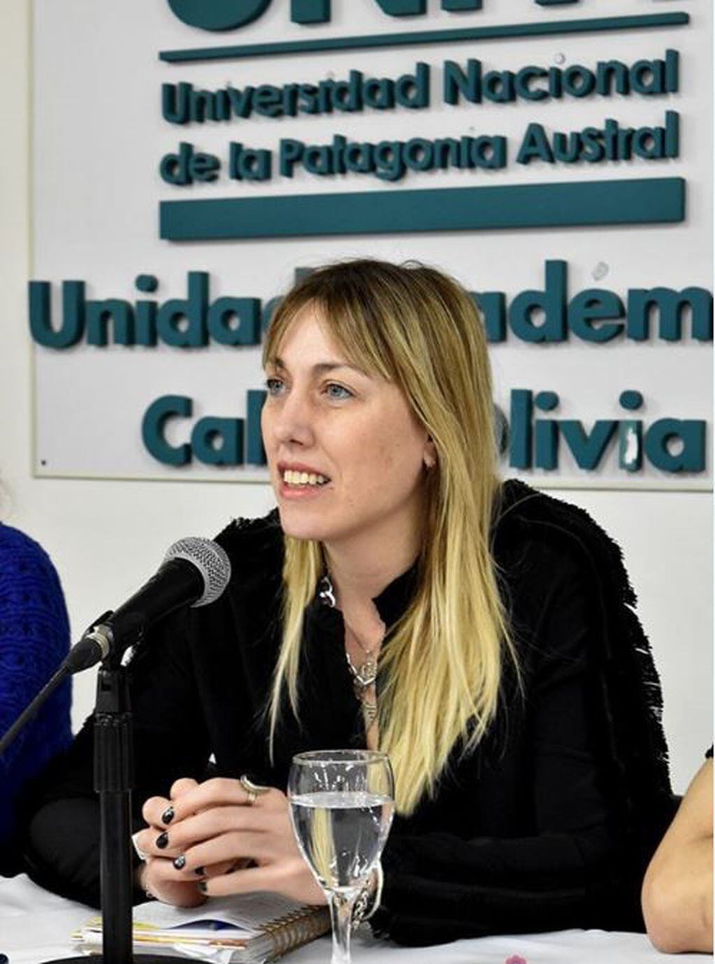 Laura Leno también integrante de la UNPA UACO
