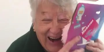 Tierno video viral de una abuela cordobesa