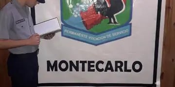 Tres hombres intentaron robar a mano armada a un matrimonio en Montecarlo