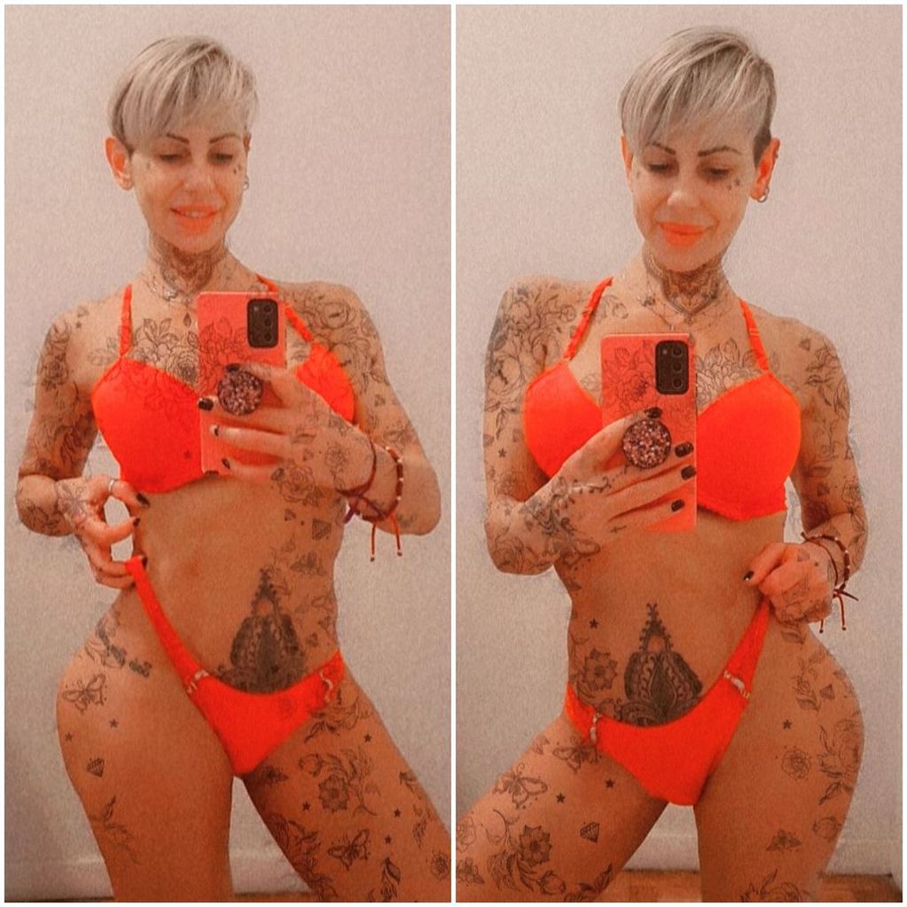 Mónica Farro comparte a menudo fotos de su cuerpo con sus seguidores en redes