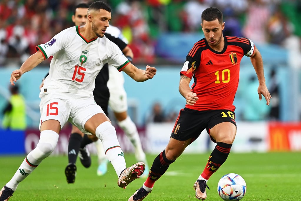 Marruecos sorprendió a Bélgica.
