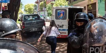 Femicidio de Vilma Mercado: intentaron linchar al acusado a la salida del juicio en Eldorado