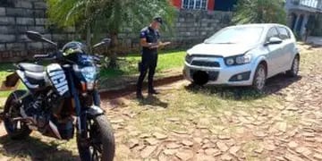 Oberá: recuperan un vehículo robado en Buenos Aires