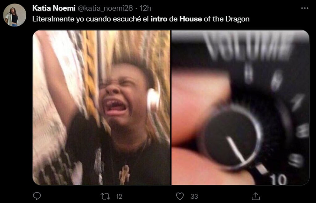 Reacción de Twitter por la intro de "House of the dragon".
