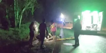 Choque y fuga en Santiago de Liniers dejó un saldo de dos heridos graves
