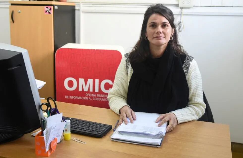 La responsable de la Oficina Municipal de Información al Consumidor (OMIC), Cecilia Burdisso.