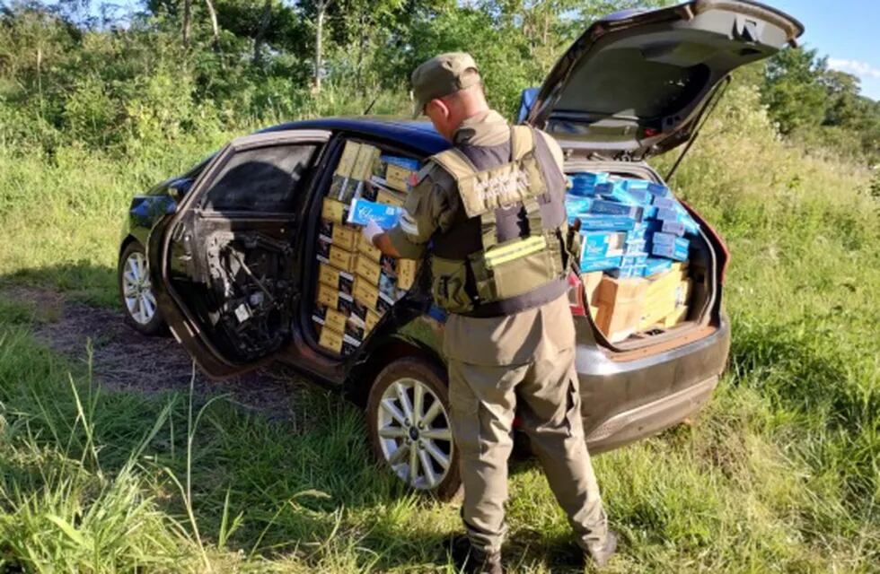 Incautan contrabando de cigarrillos en San Ignacio.