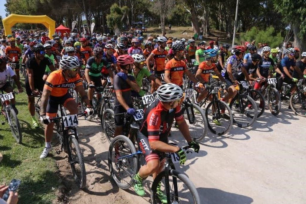 Campeonato de Rural Bike, Reta (foto: facebook/ Dirección de Deportes de Tres Arroyos)