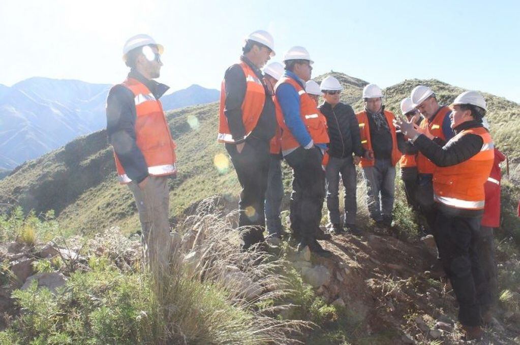 La Intersindical Minera de Catamarca (IMCa.) estuvo en el departamento Andalgalá