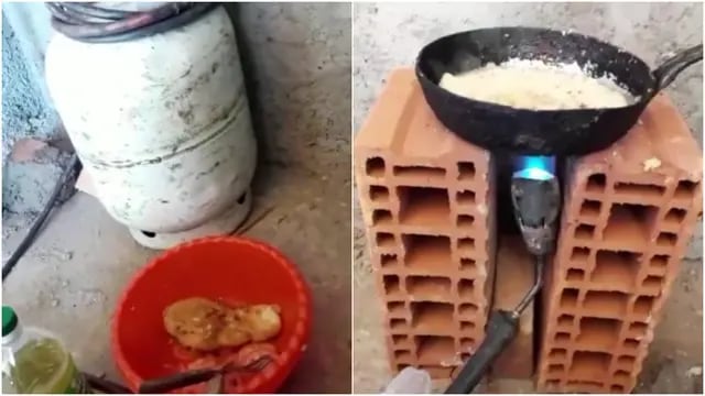 Viral de un cordobés cocinando una milanesa