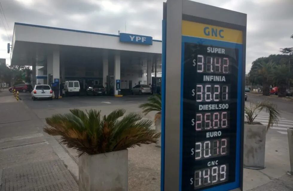 Aumento la nafta en Córdoba.