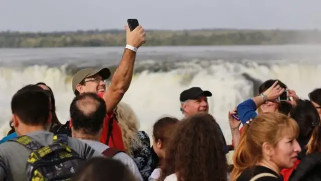 Cifra récord de ingreso a Cataratas en Semana Santa