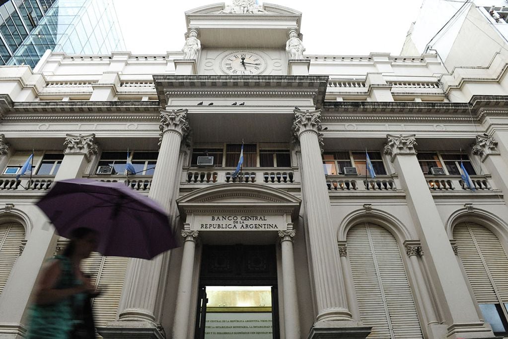 Fachada del Banco Central de la República Argentina