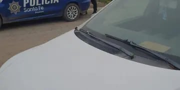 El auto recuperado tras ser robado