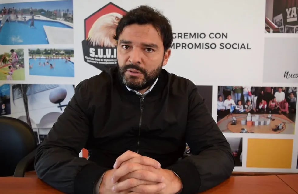 Gustavo Pedrocca, del sindicato Suvico y la alianza con Racing para "verlo en Primera".