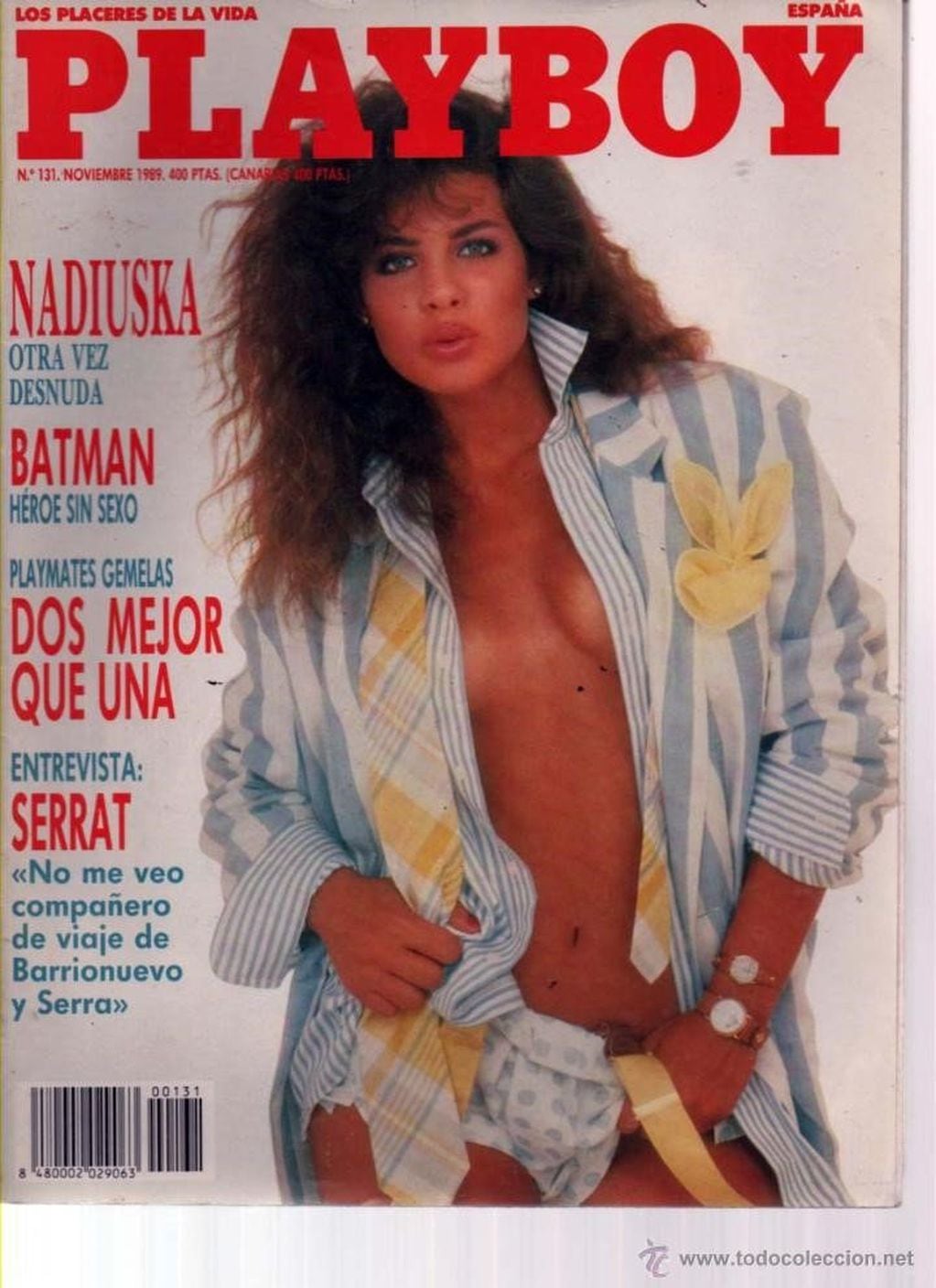 Nadiuska posó para Playboy en 1977.