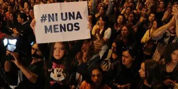 La primera. El 3 de junio, miles de personas reclamaron en las calles contra la violencia de género (Ramiro Pereyra/Archivo)