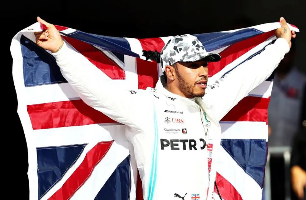 Lewis Hamilton campeón (Foto: Mark Thompson/GETTY IMAGES NORTH AMERICA/AFP)