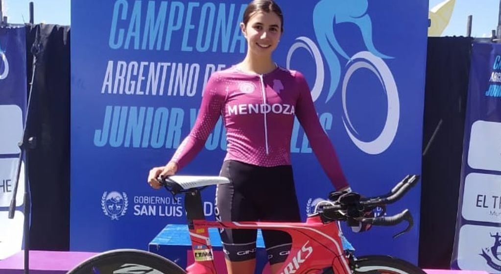 Julieta Benedetti también había ganado en el Argentino de XCO disputado en Chilecito, La Rioja y posteriormente en San Luis.