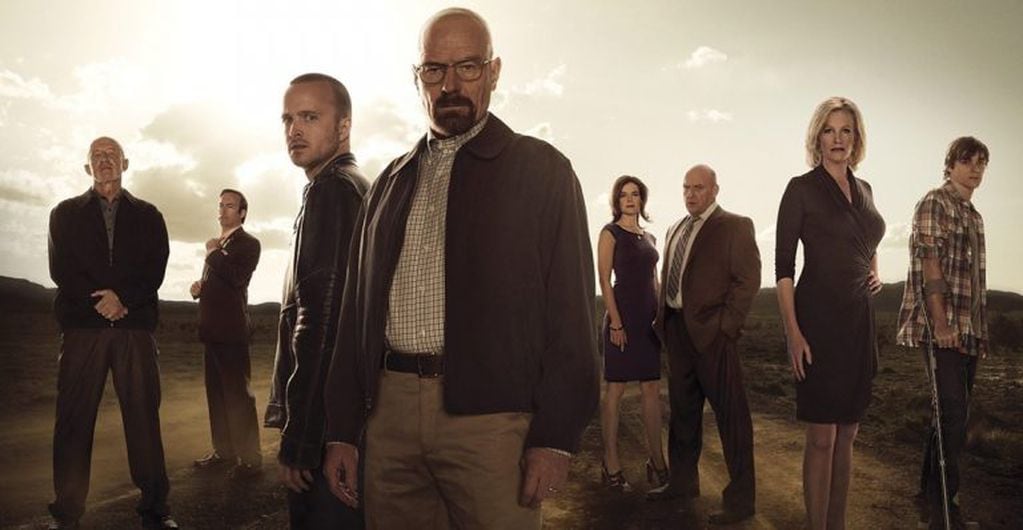 El elenco de Breaking Bad se reencontró en la premiere de "El Camino"