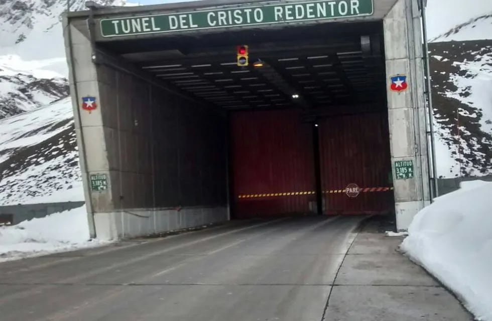 El túnel Cristo Redentor está cerrado y hay temporal en alta montaña