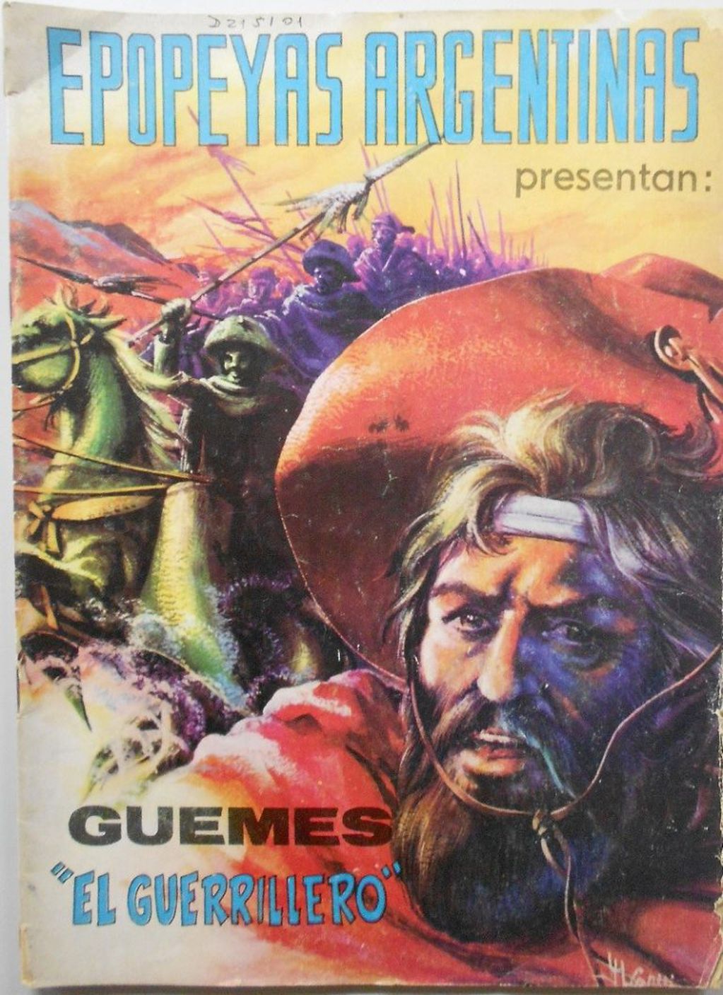 "El Guerrillero", cómic sobre el general Martín Miguel de Güemes (Cuarto)