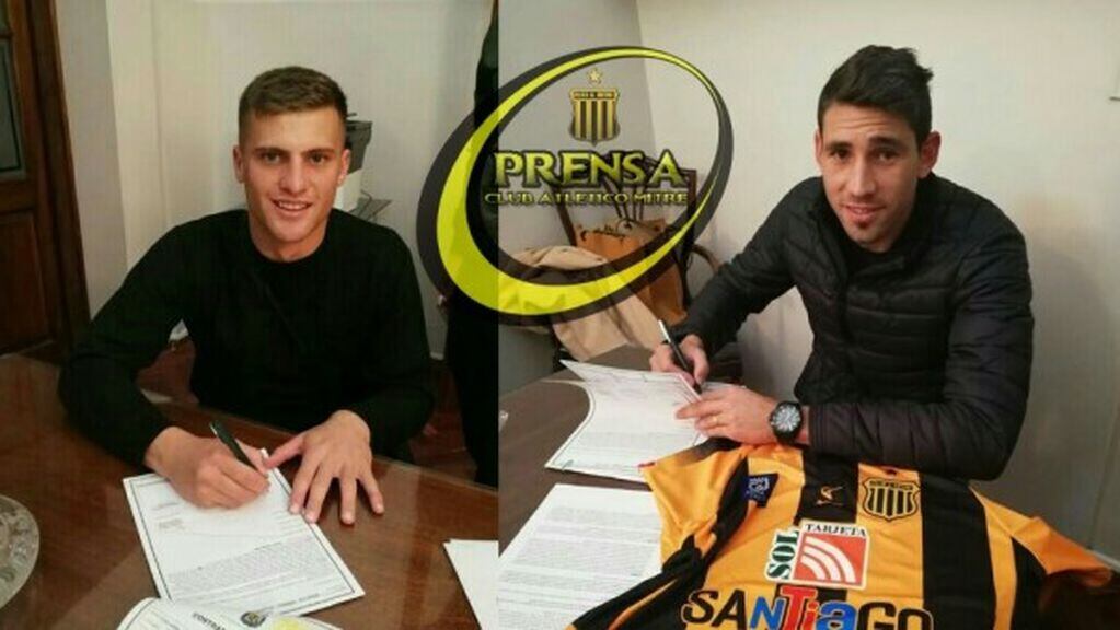 Lencina y Márquez ya firmaron contrato.