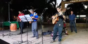 Eldorado: con un festival en la plaza Sarmiento celebraron el Día de Santa Cecilia