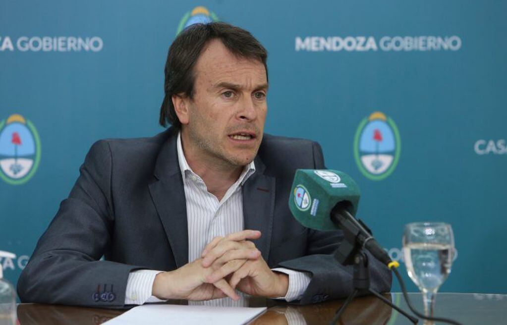 Lisandro Nieri, ministro de Hacienda y Finanzas, Mendoza. Foto: Gobierno de Mendoza.