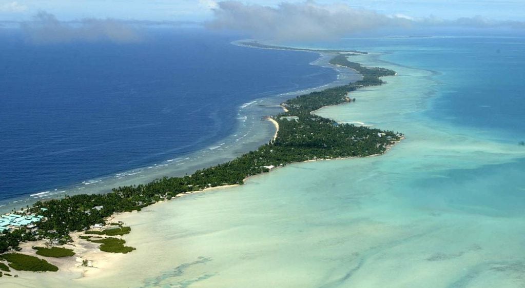 Kiribati, el país que estudia mudarse para evitar quedar bajo el agua.