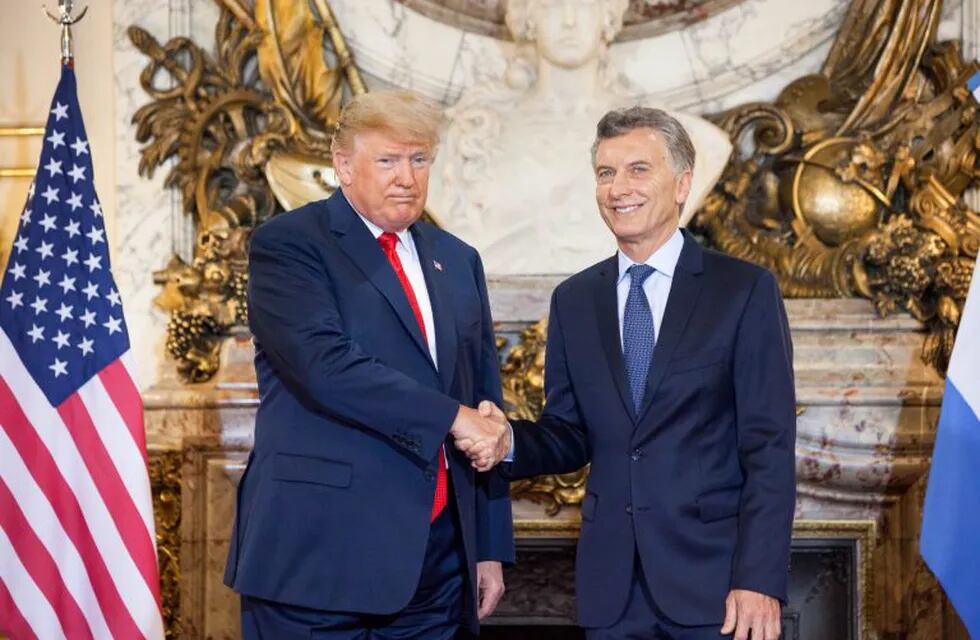 Macri le agradeció el apoyo de los EEUU y Trump lo felicitó por su \
