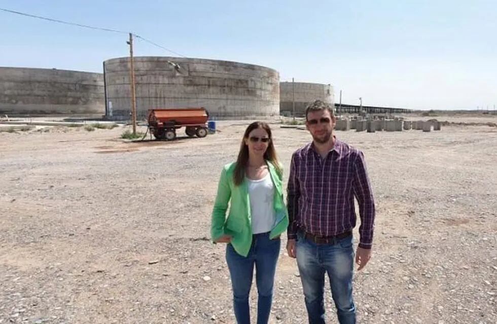 Funcionarios del Gobierno pampeano visitaron la planta de biogás (APN)