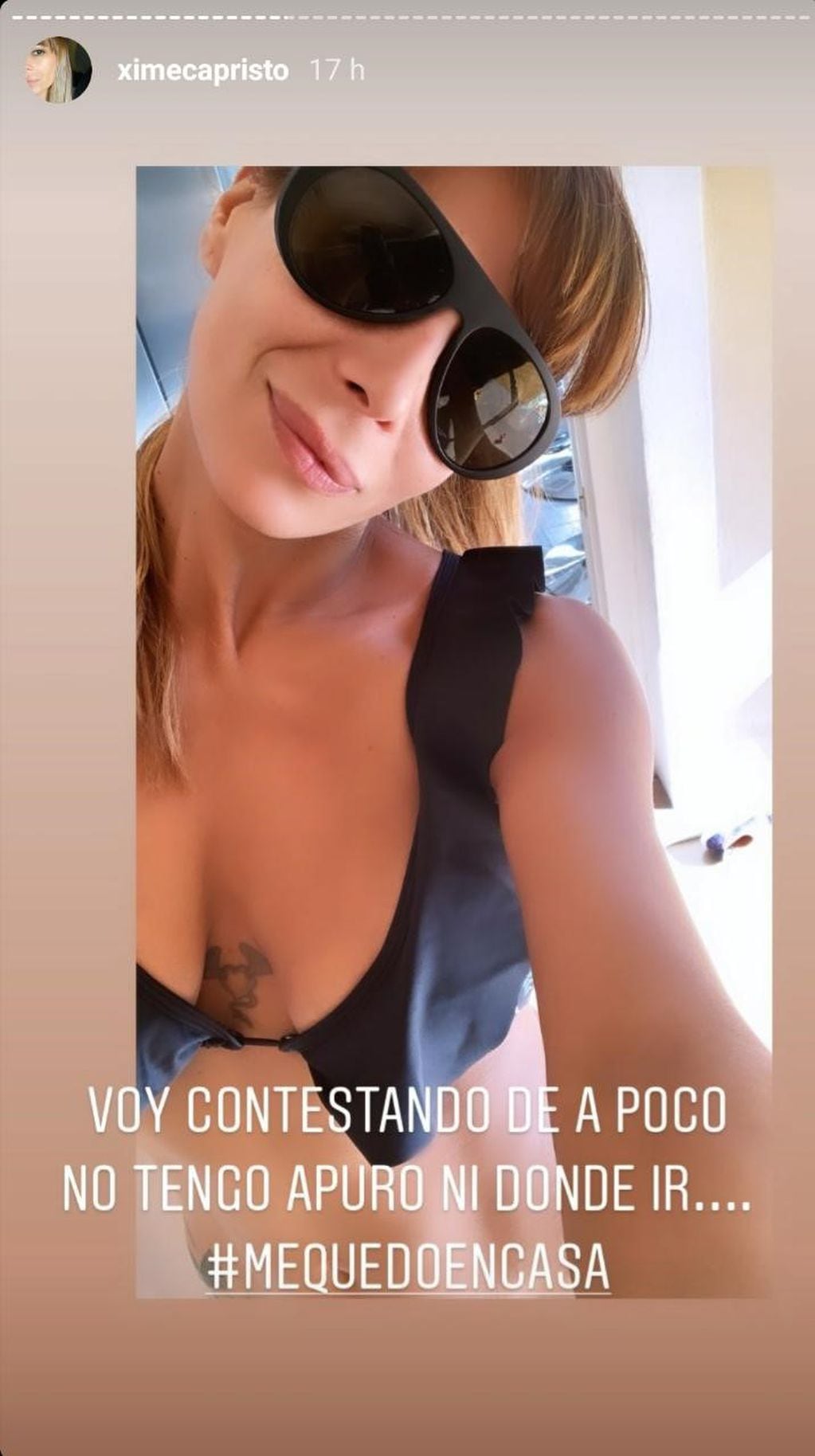 Ximena Capristo respondió preguntas en Instagram