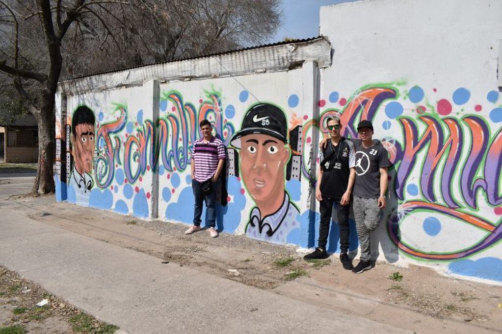 Redecoraron con murales barrio Grandoli (Municipalidad de Rosario)