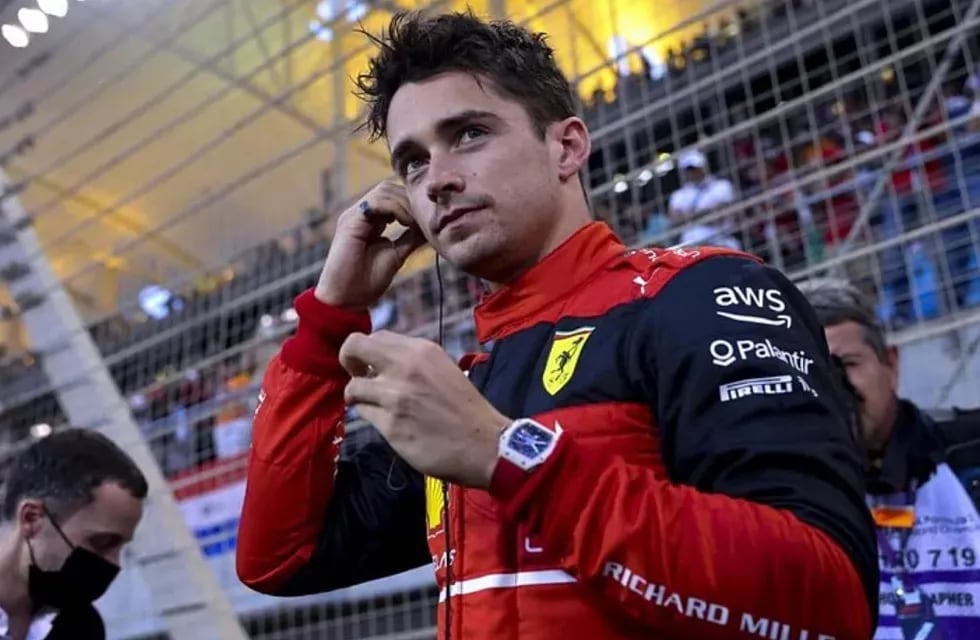 Charles Leclerc, el más veloz por ahora en Azerbaiyán, octava fecha de la F1.