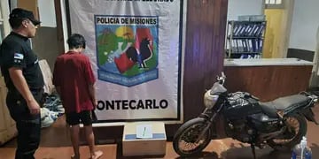 Joven de 21 años es detenido tras robo en Montecarlo