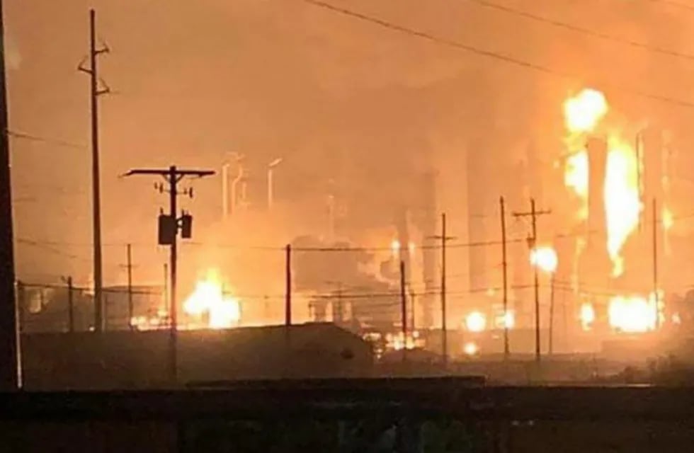 Incendio en texas (Twitter)
