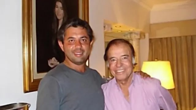 Adrián Menem y su tío Carlos