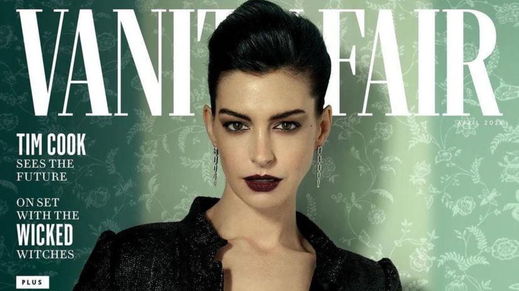 La portada de Anne Hathaway en Vanity Fair.