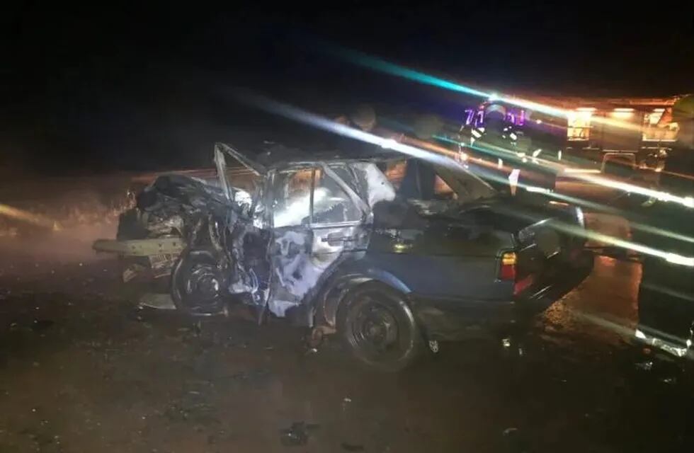 Siniestro vial en Campo Grande se cobró la vida de un automovilista.