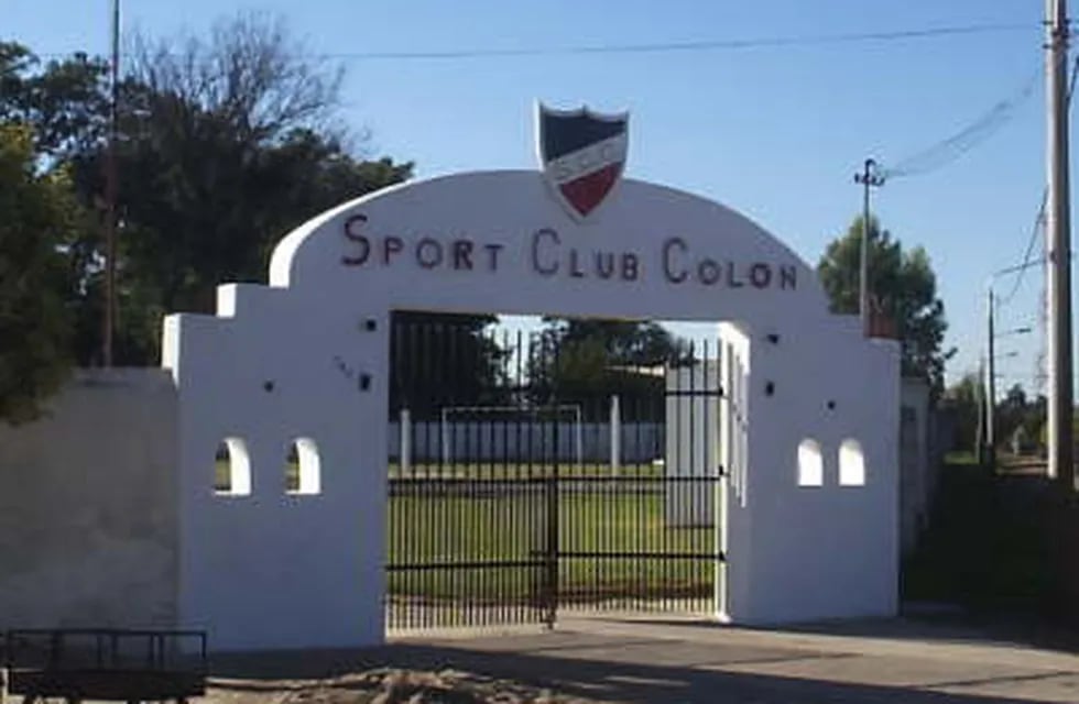 La cancha del club Colón, de la Liga Villamariense de Fútbol.