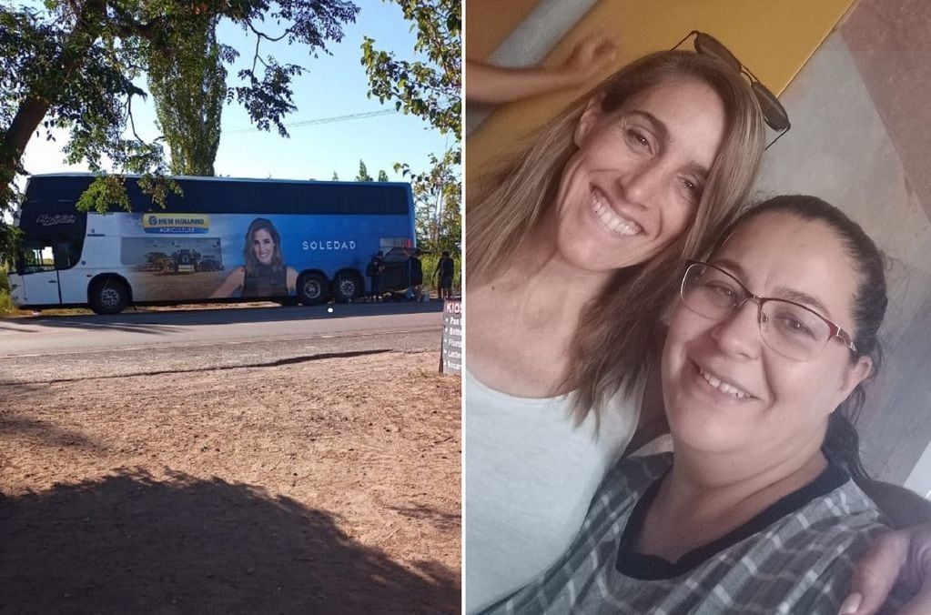 Sueño cumplido de manera inesperada: Carmen Fernández, la docente mendocina que ayudó a Soledad Pastorutti en la ruta.