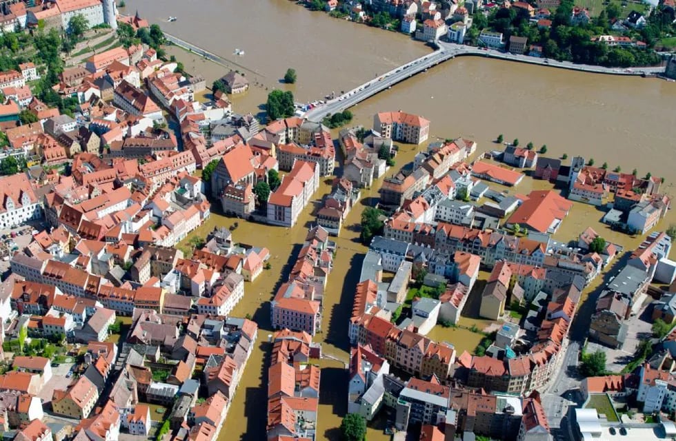 Las inundaciones en Europa suman 23 mil evacuados