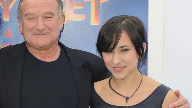 Zelda y Robin Williams