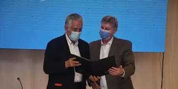 Gobernadores de San Luis y La Pampa firmaron un convenio de cooperación