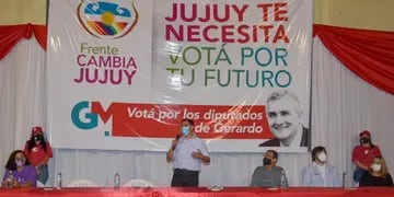 candidatos del Frente Cambia Jujuy 2021