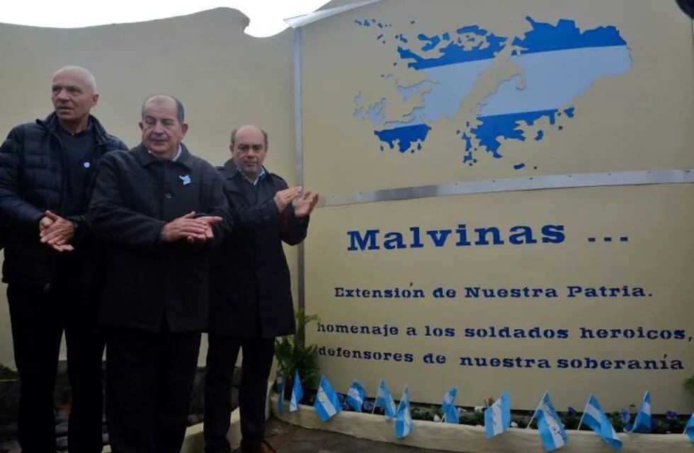 Un nuevo monumento a los caídos en Malvinas se inauguró en Mar del Plata